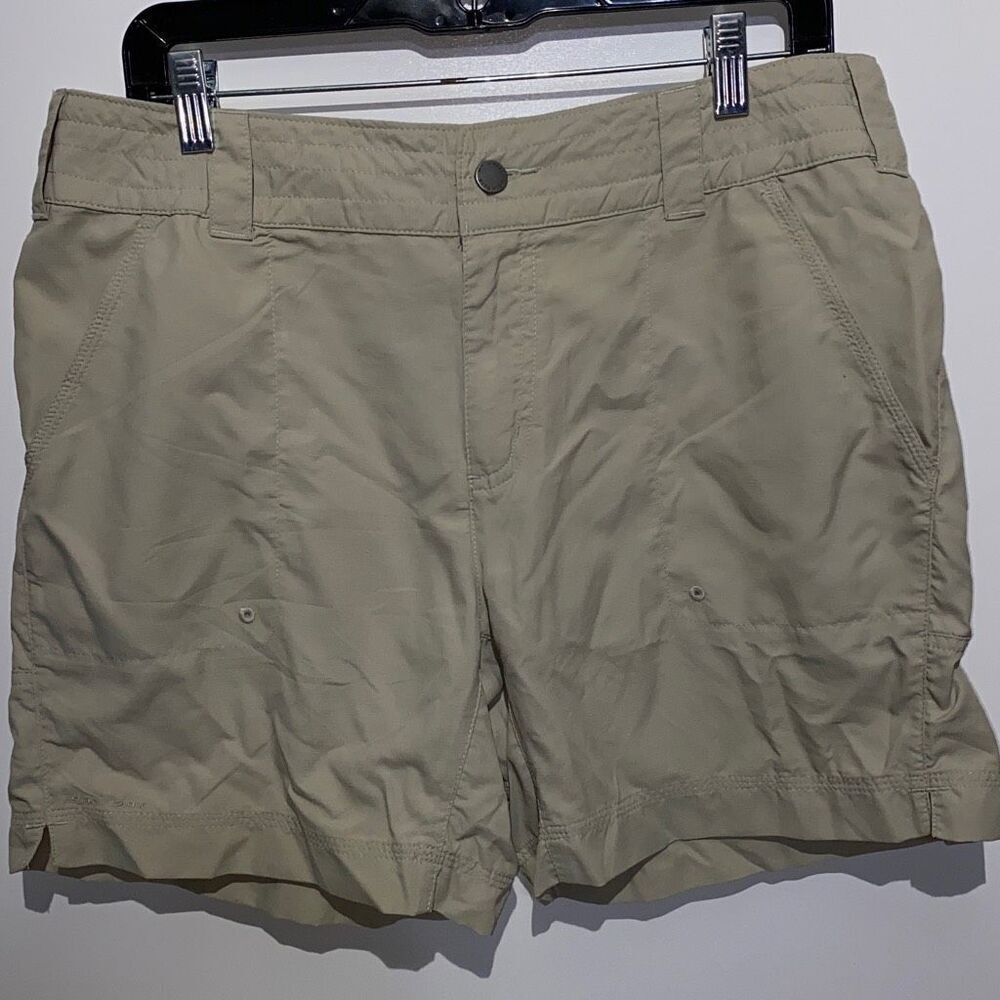 Columbia Titanium Omni-Shield Hiking Shorts Tan‎ Mens Size 36 Utility Outdoor